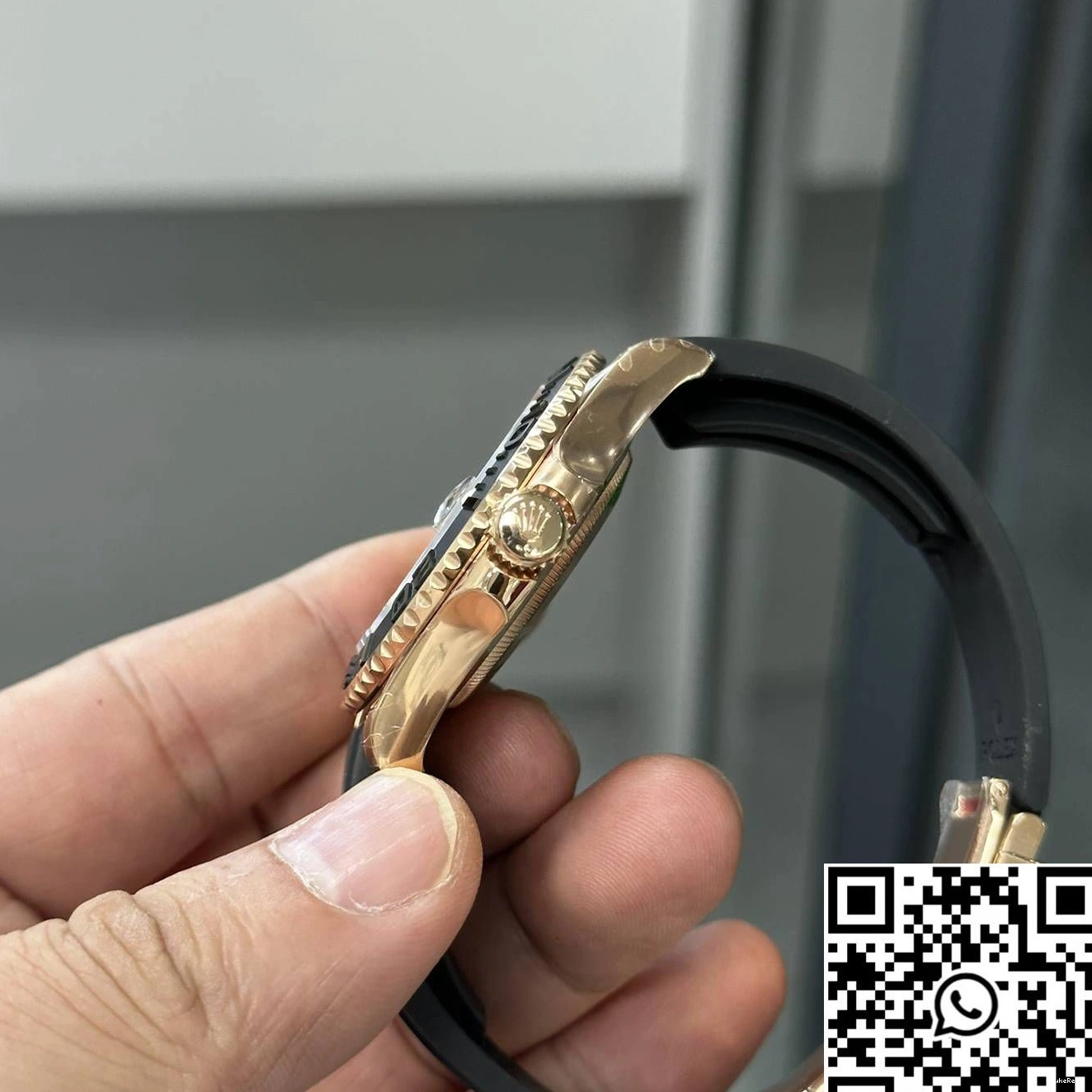 Dial VS Factory Rolex Master M126655-0002 Rose Black Yacht Gold 0708
